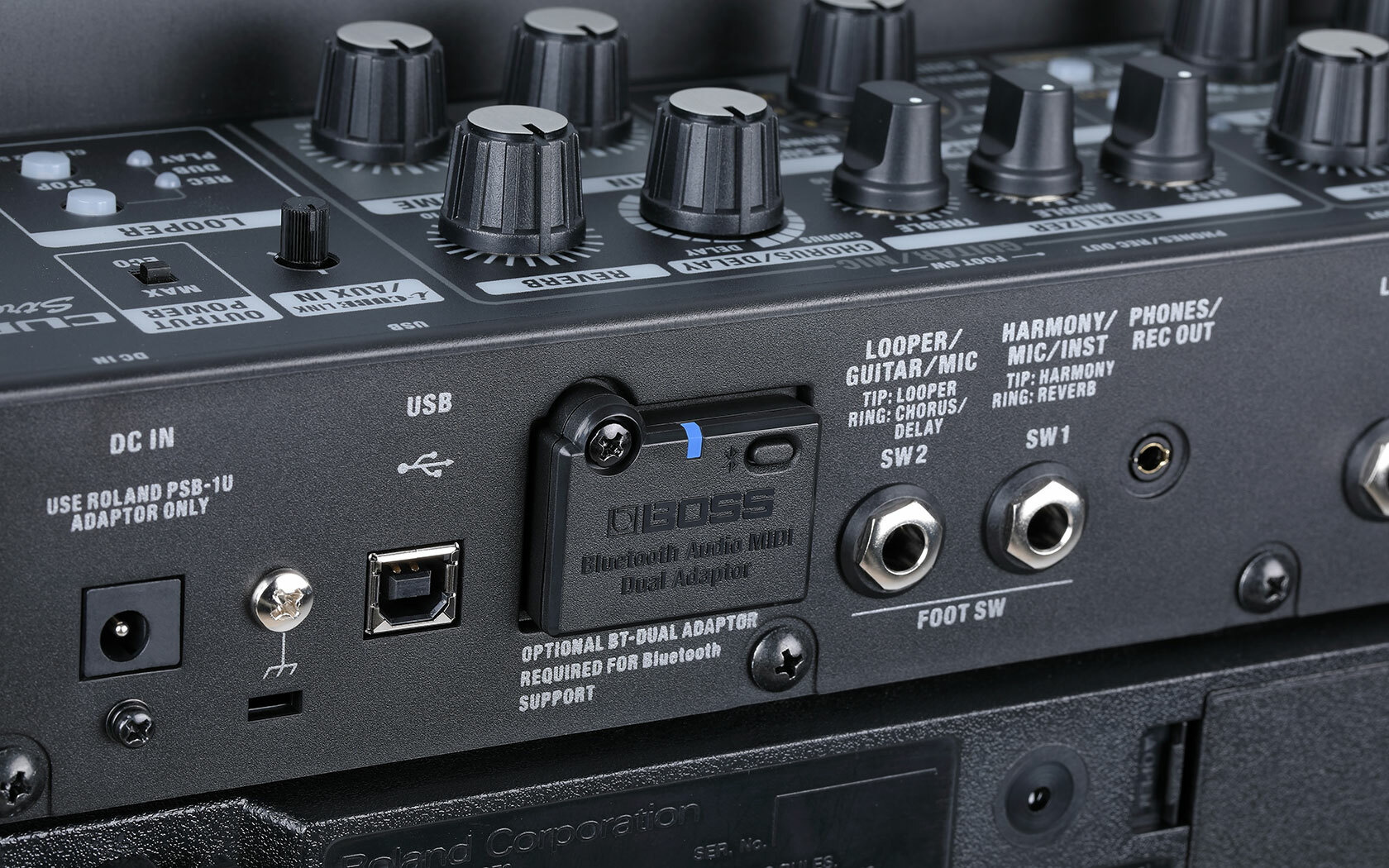 BOSS BOSS BT-DUAL 藍芽模組 無線功能擴充轉接器 Bluetooth Audio MIDI Dual 第 5 張圖片｜三峽鍵盤 / 鋼琴