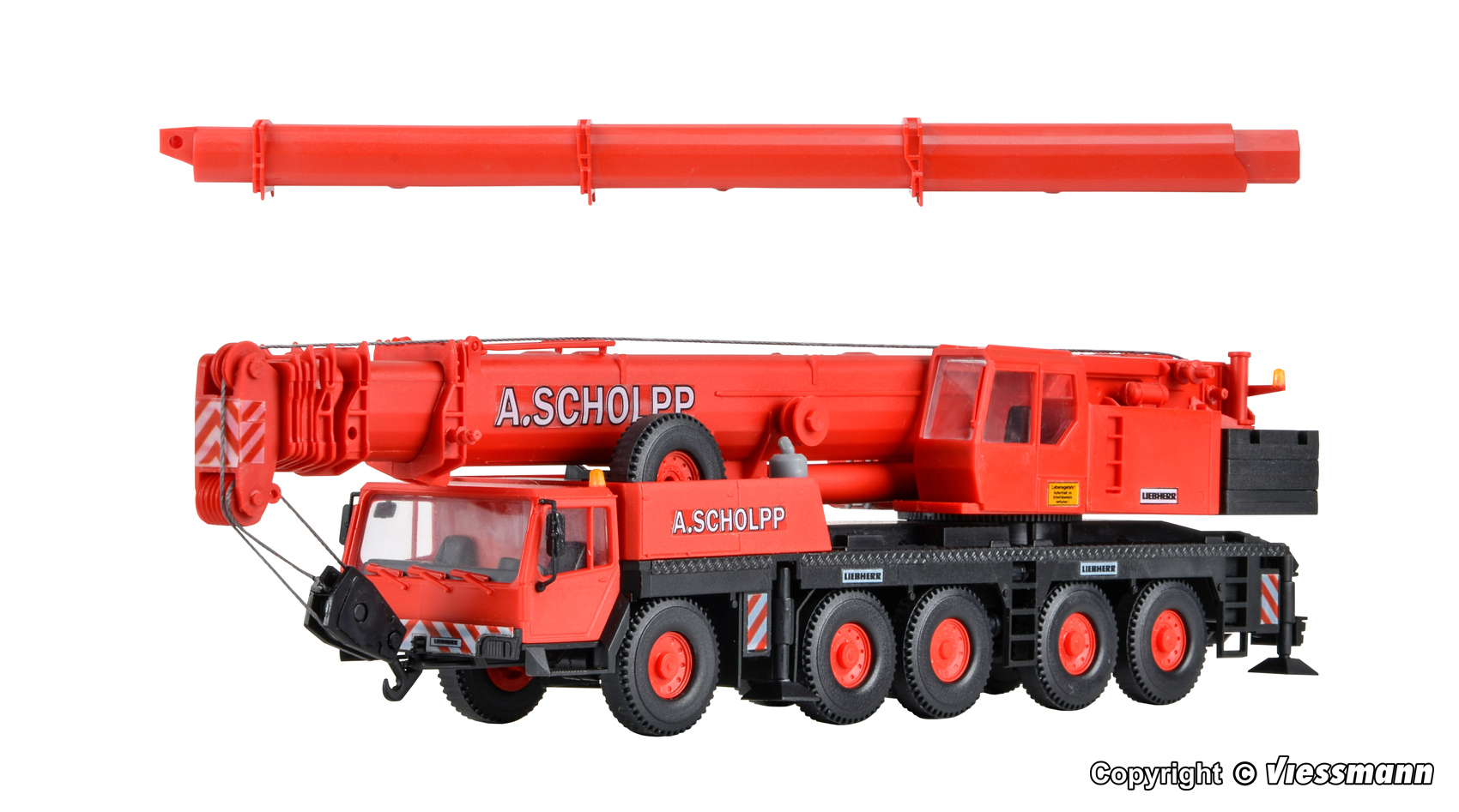 Kibri 13001 HO scale LIEBHERR mobile telescopic crane LTM 1160/2
