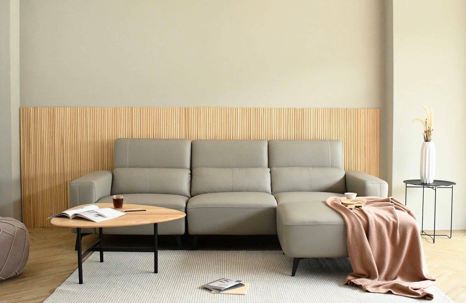 沙發尺寸、材質會影響坐感