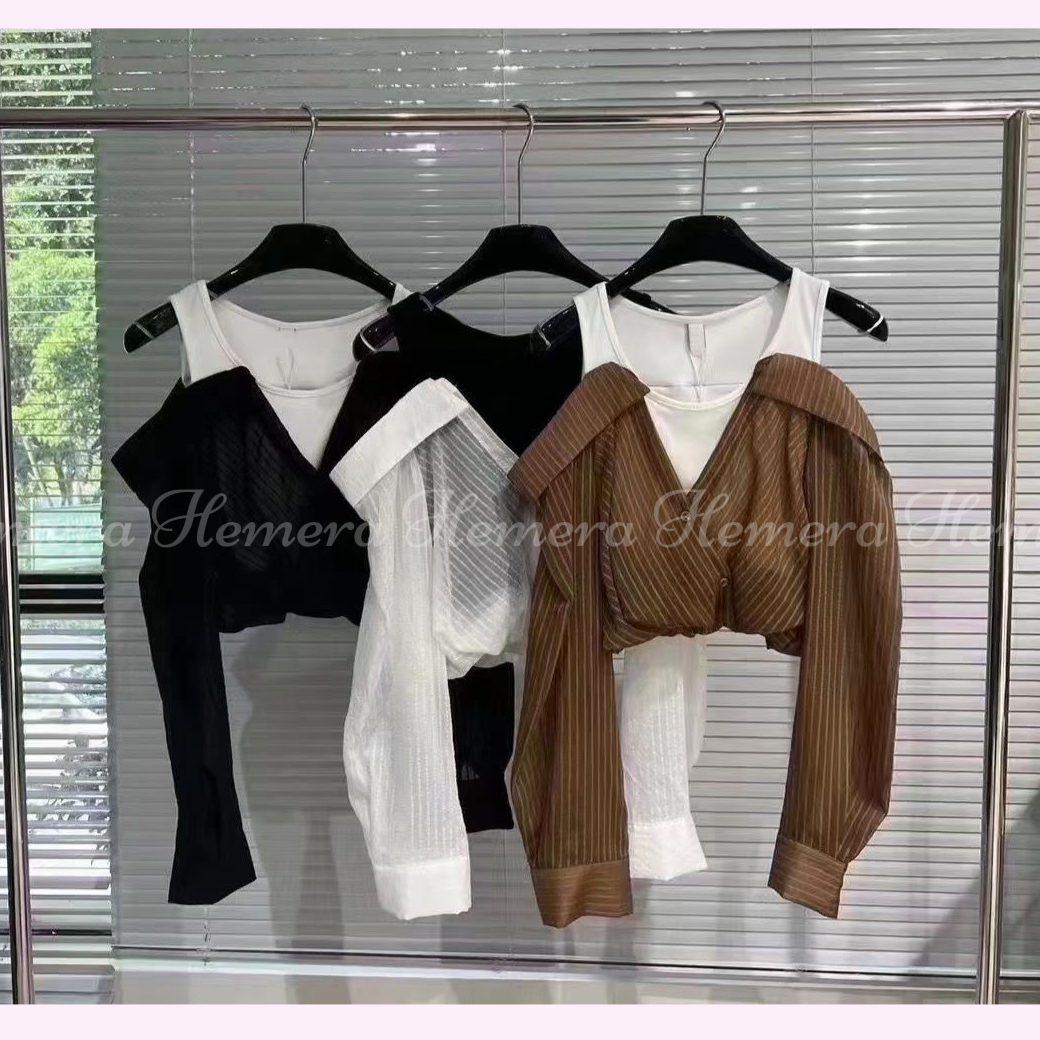 Casual Striped pattern Top TP22S0933