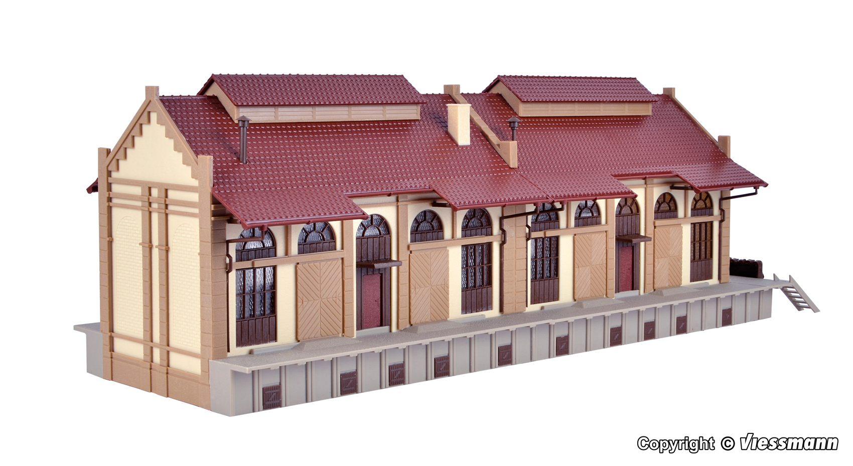 Vollmer 45715 HO scale Freight shed