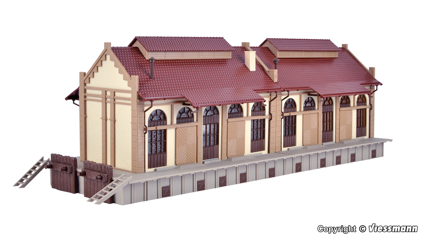 Vollmer 45715 HO scale Freight shed