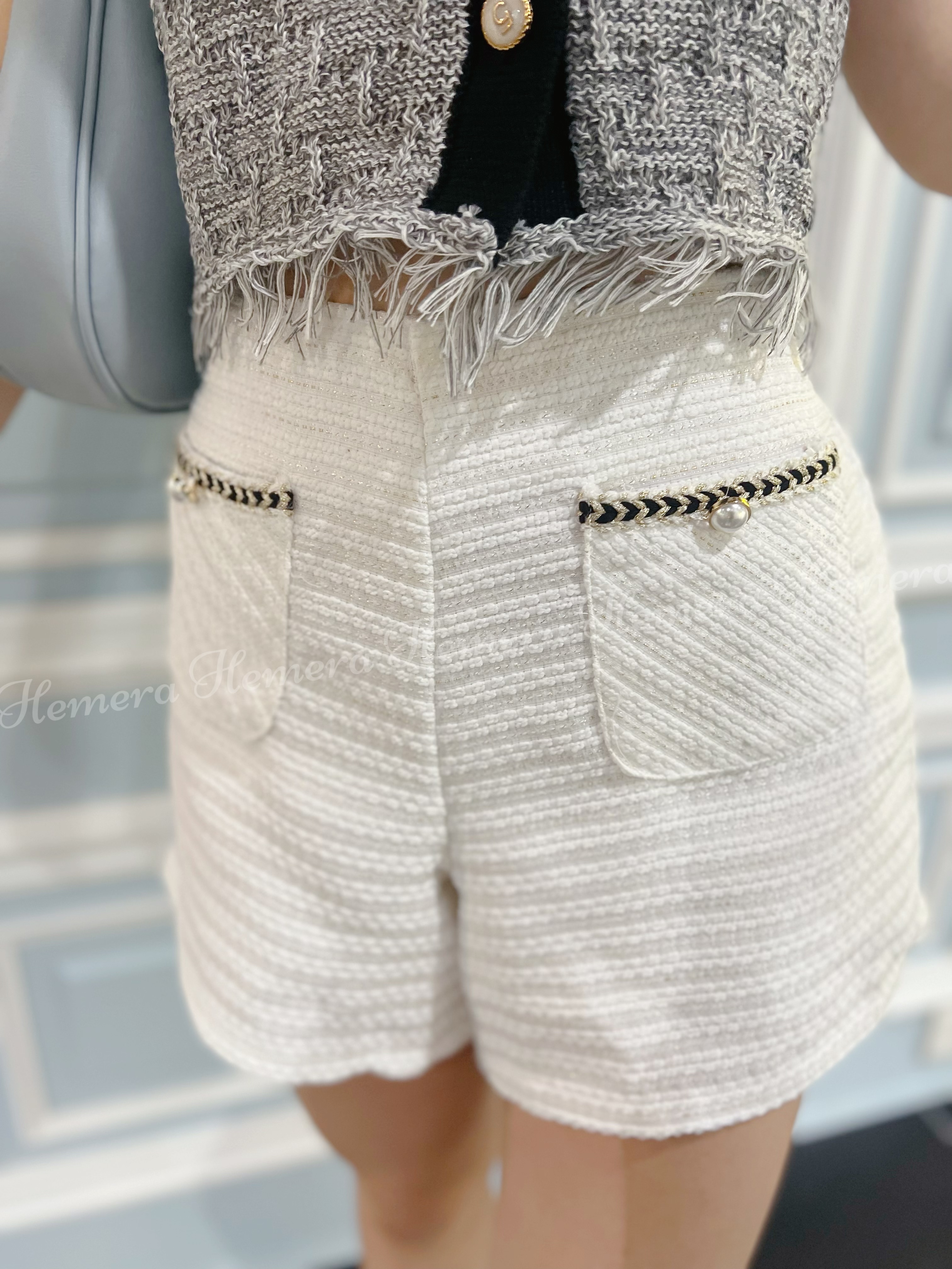 COCO Tweed Pants PT22S0938