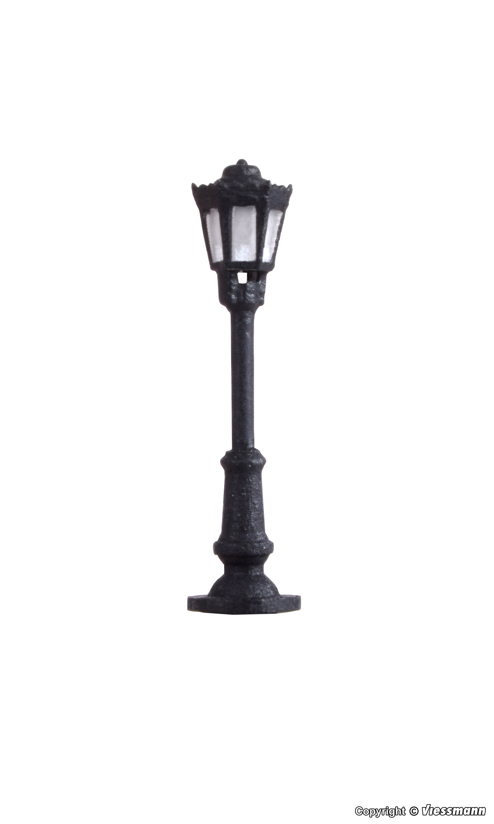 Viessmann 7174 Z規 Nostalgic park lamp 懷舊公園路燈 暖白