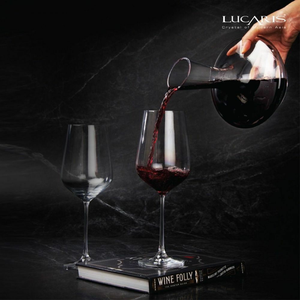 LUCARIS 醒酒瓶+波爾多紅酒杯禮盒組 (東京+香港)/1組