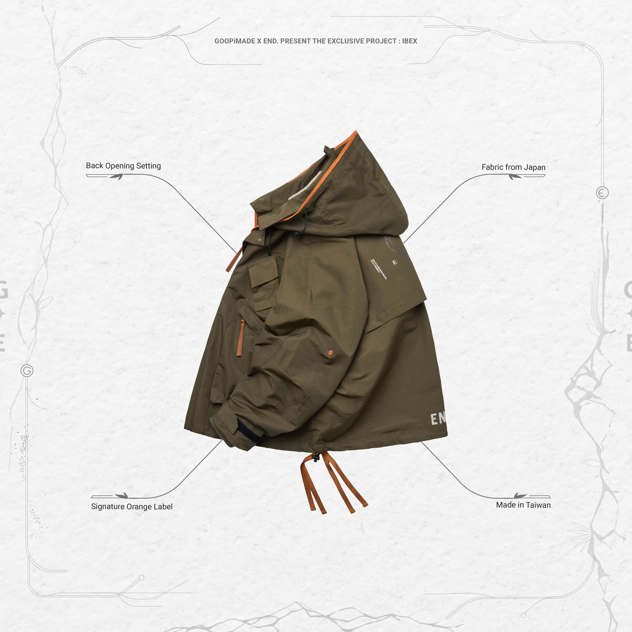 α.ExG - “Polyhedron” Mountain Parka α.ExG - “Polyhedron” Mountain Parka