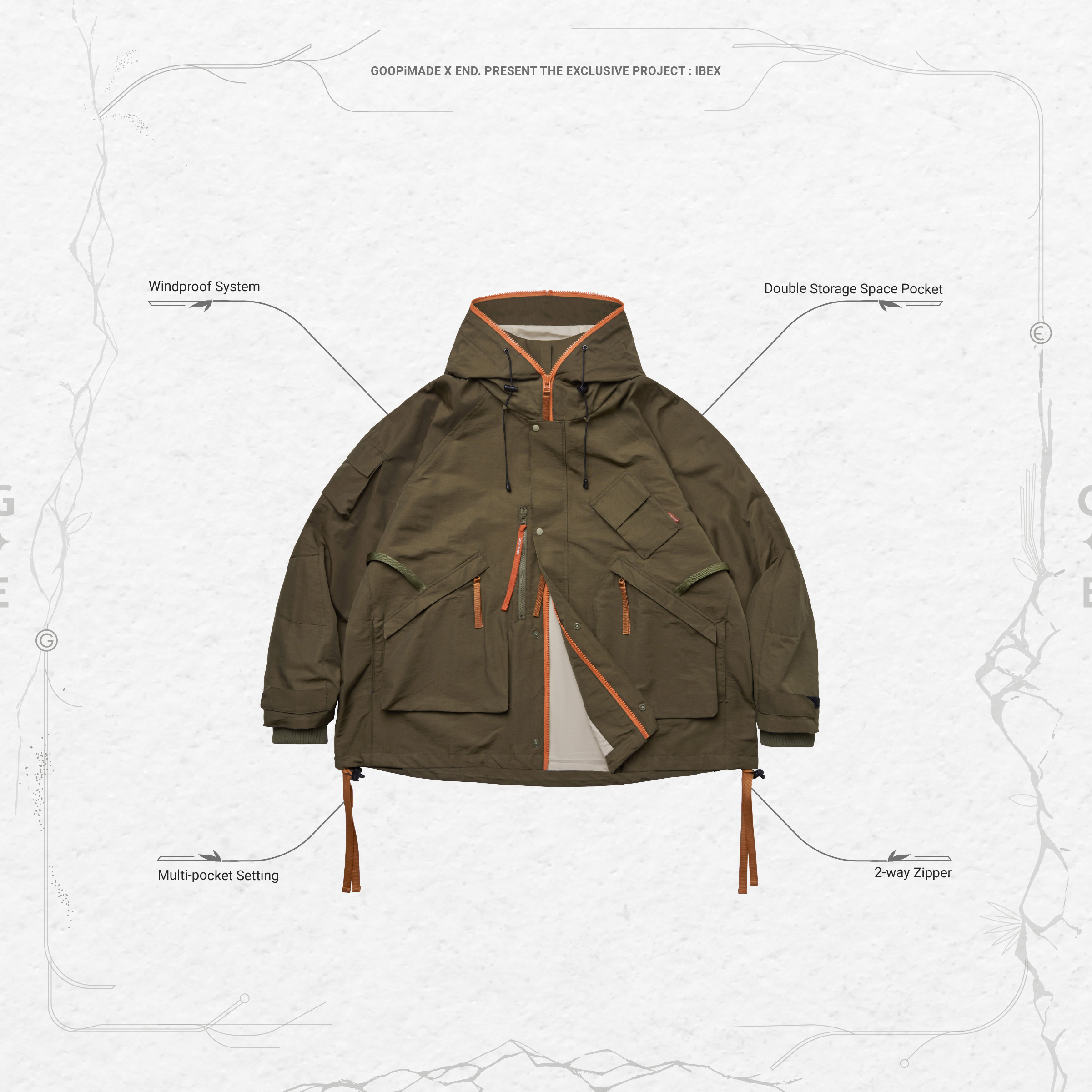 α.ExG - “Polyhedron” Mountain Parka