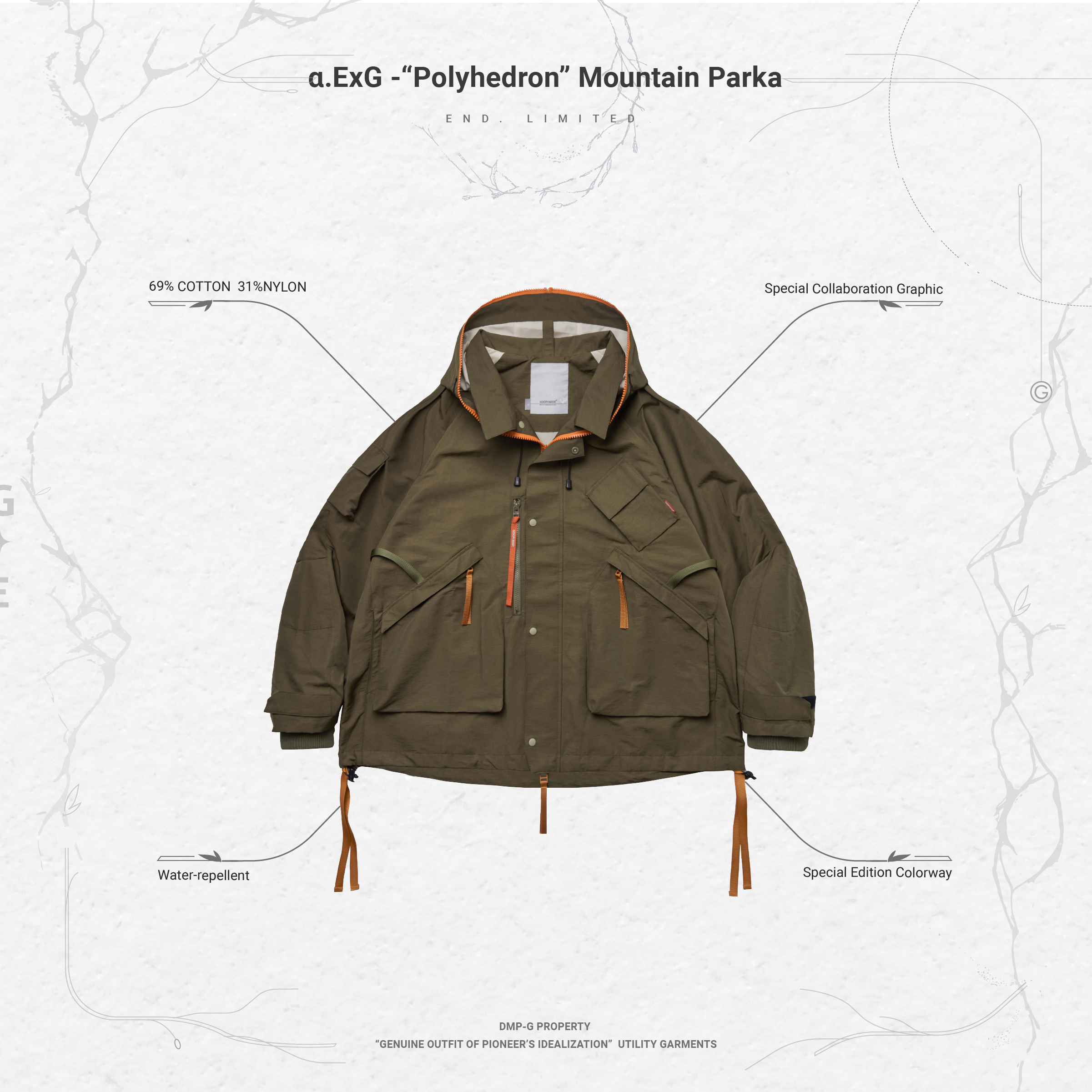 α.ExG - “Polyhedron” Mountain Parka