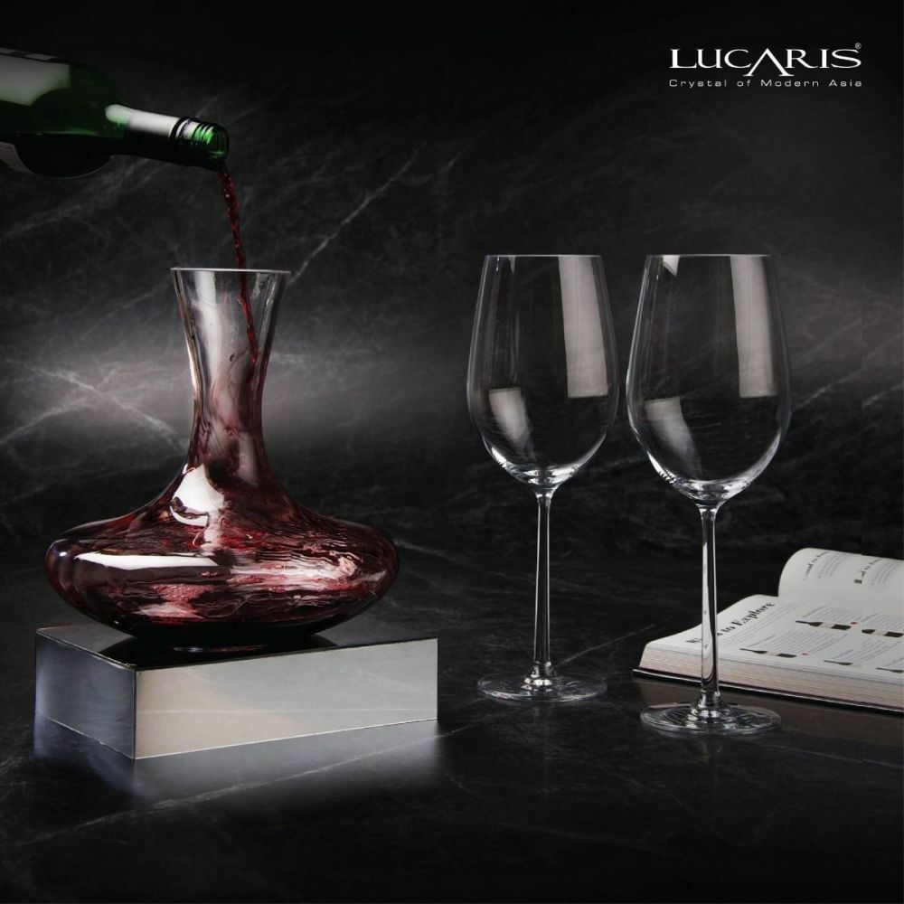 LUCARIS 醒酒瓶+波爾多紅酒杯禮盒組 (曼谷+上海)/1組