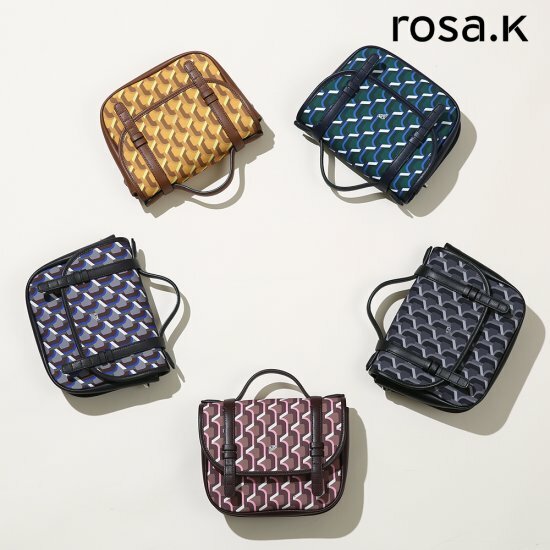 rosa.K Titon Monogram Satchel