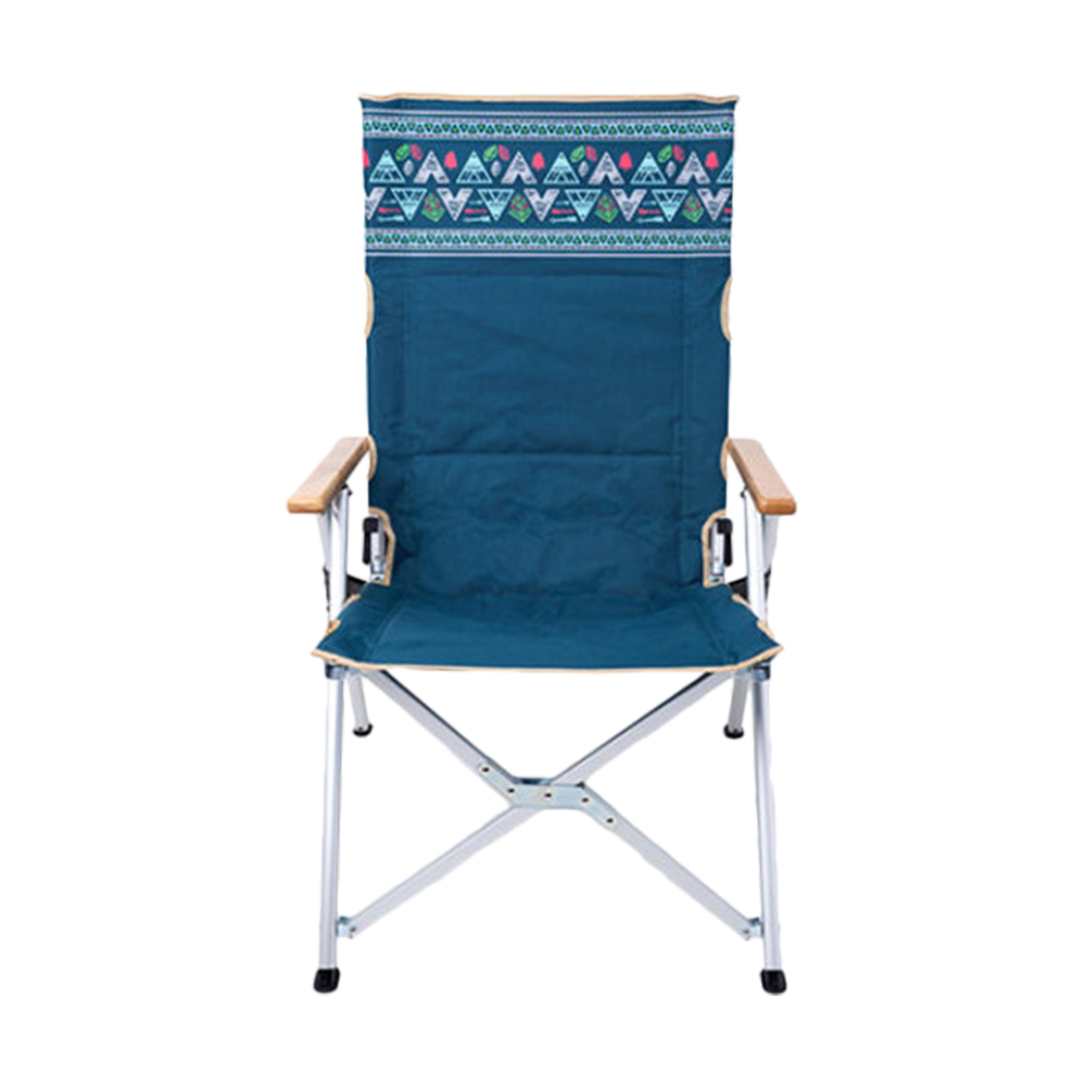 Go Sport 希拉雅系列三段躺椅 (海洋藍) 耐用/高強度/輕量好收納/露營烤肉釣魚 54Z91805TW