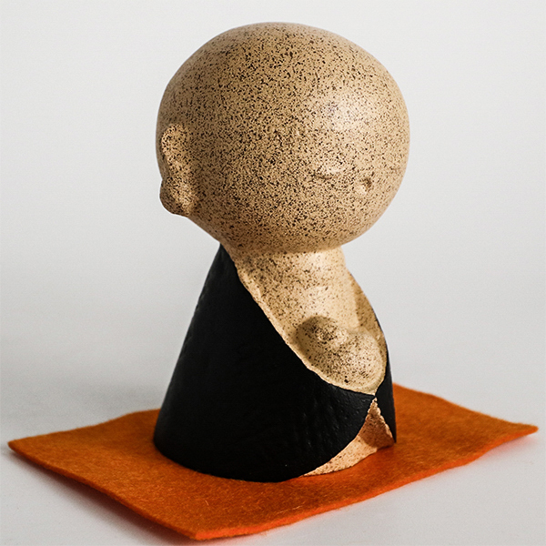 【高岡銅器】晴天地藏-和平