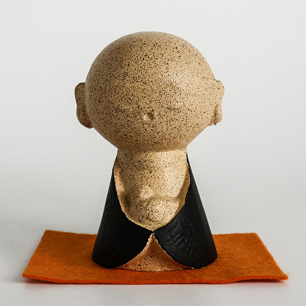 【高岡銅器】晴天地藏-和平