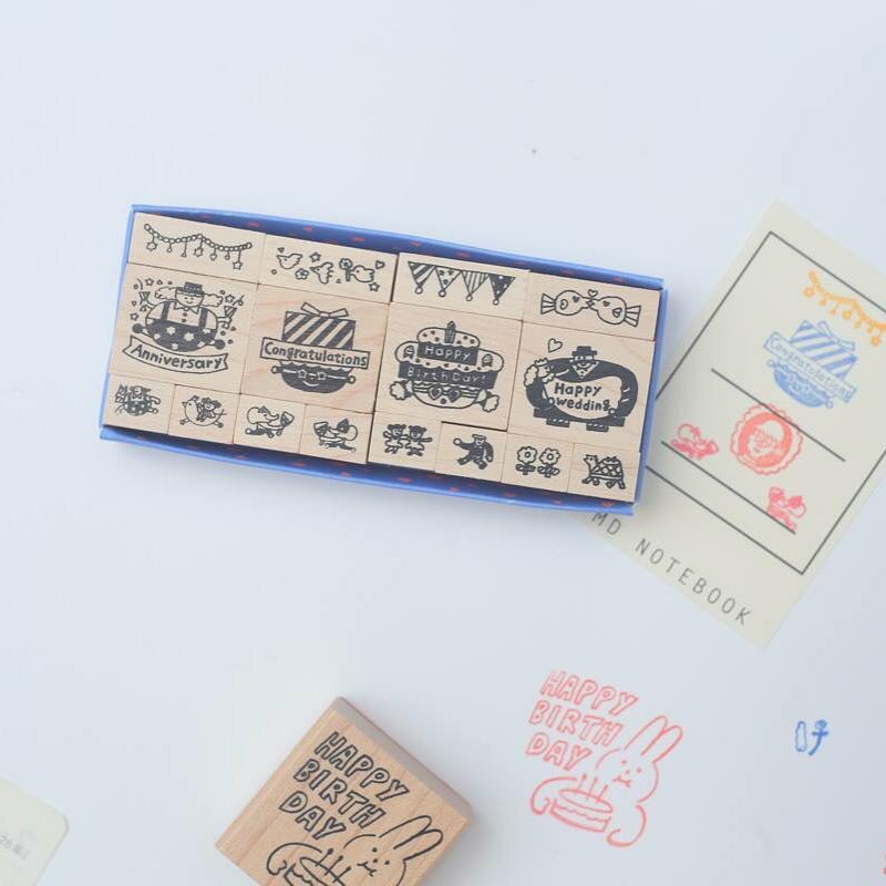 AIUEO Stamp Set