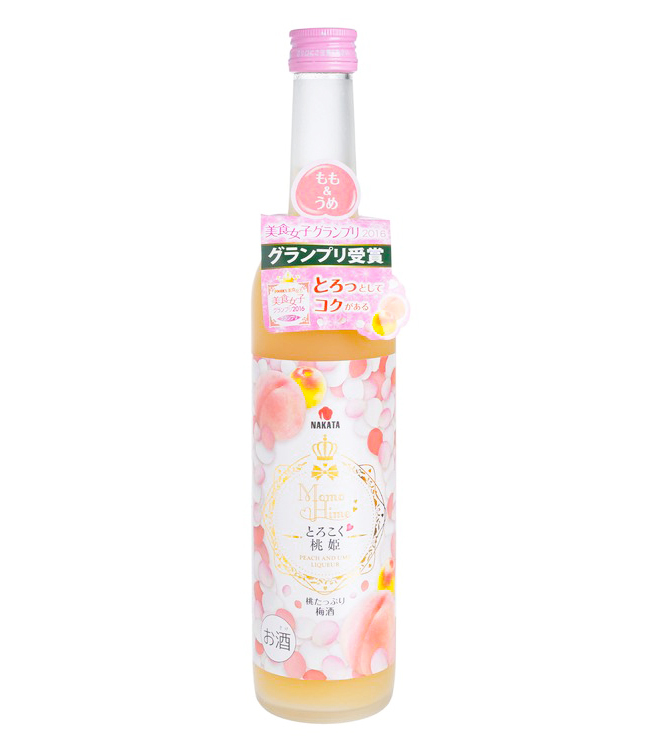 中田 とろこく桃姫 桃姫白鳳桃梅酒 500mL