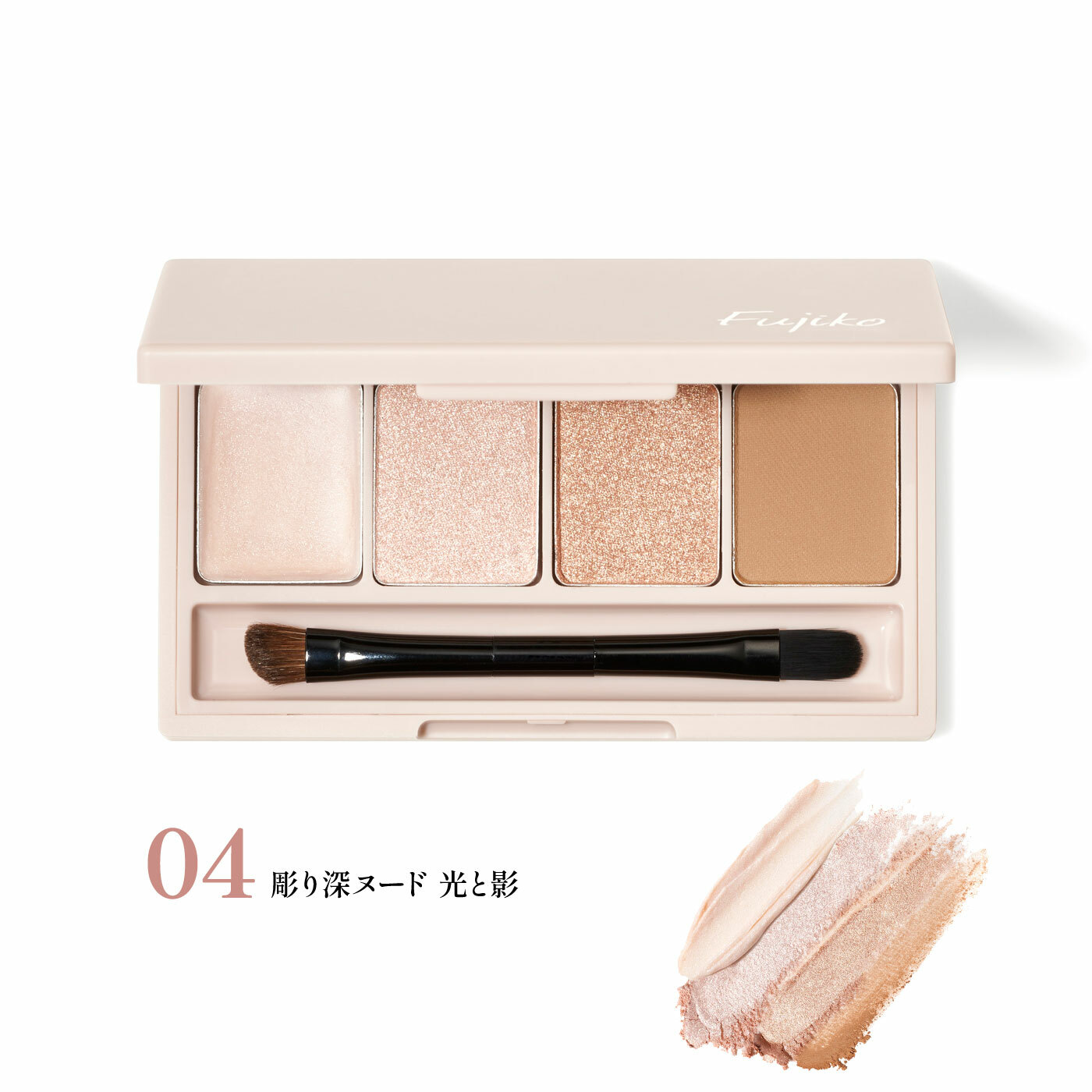 FUJIKO Tashi Pale 四色眼影盤