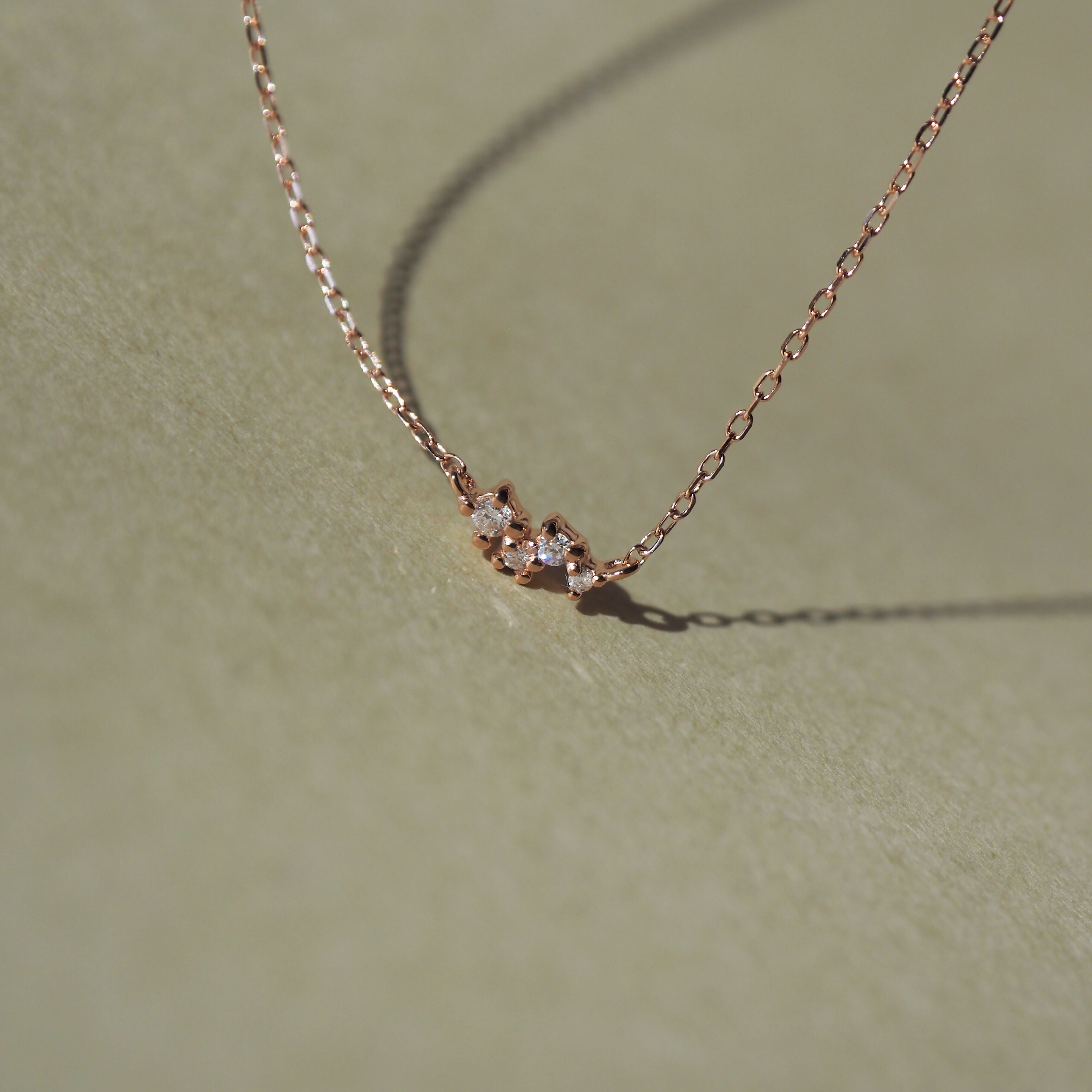 14K tiny galaxy真鑽項鍊