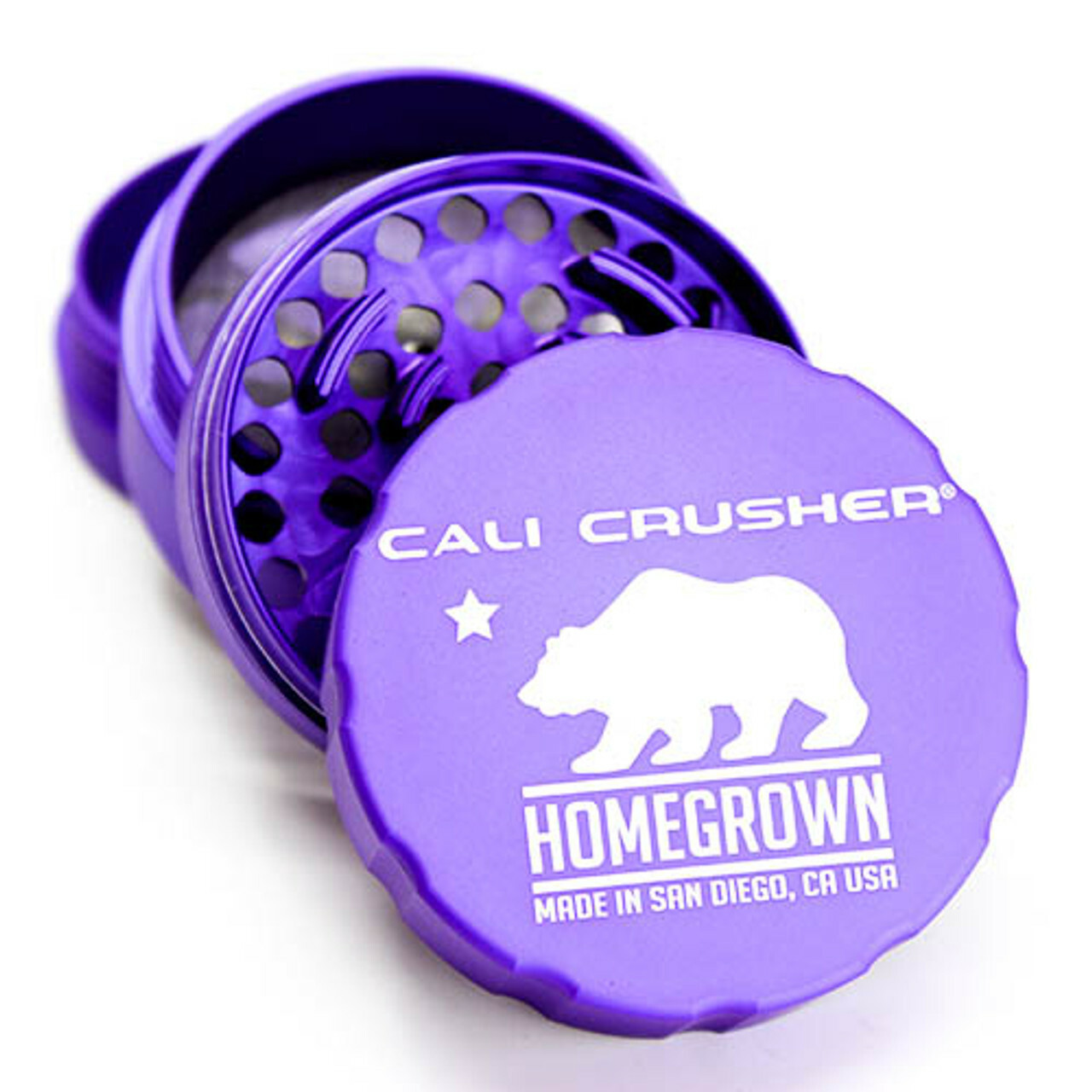 CALI CRUSHER HOMEGROWN STANDARD (2.35IN) 4-PIECE QUICKLOACK GRINDER