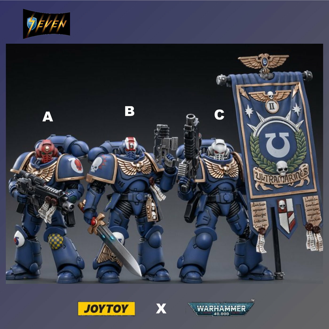 暗源 X 戰鎚 40K : 1/18 極限戰士 - 戰團英雄 (自選)