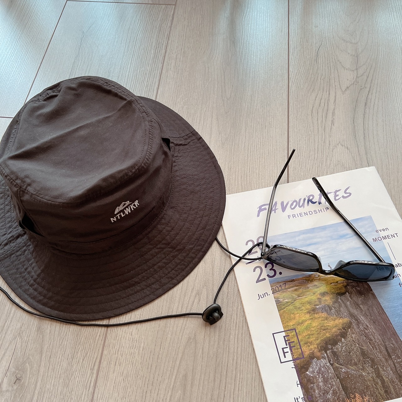 雙峰LOGO機能漁夫帽/三色