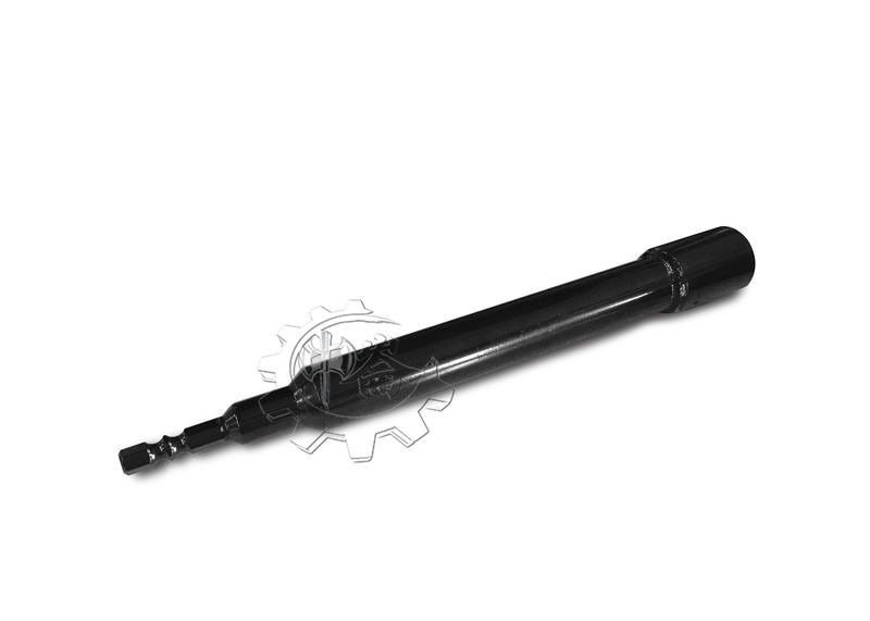 ＊中崙五金【附發票】六角頭 四分 BIT黑色加長板模套筒 17mm 起子機專用