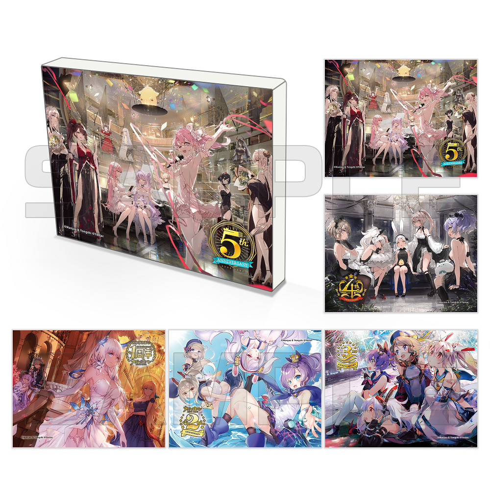 「ACG.GO」「預購」碧藍航線5周年紀念 #11迷你帆布磁鐵set