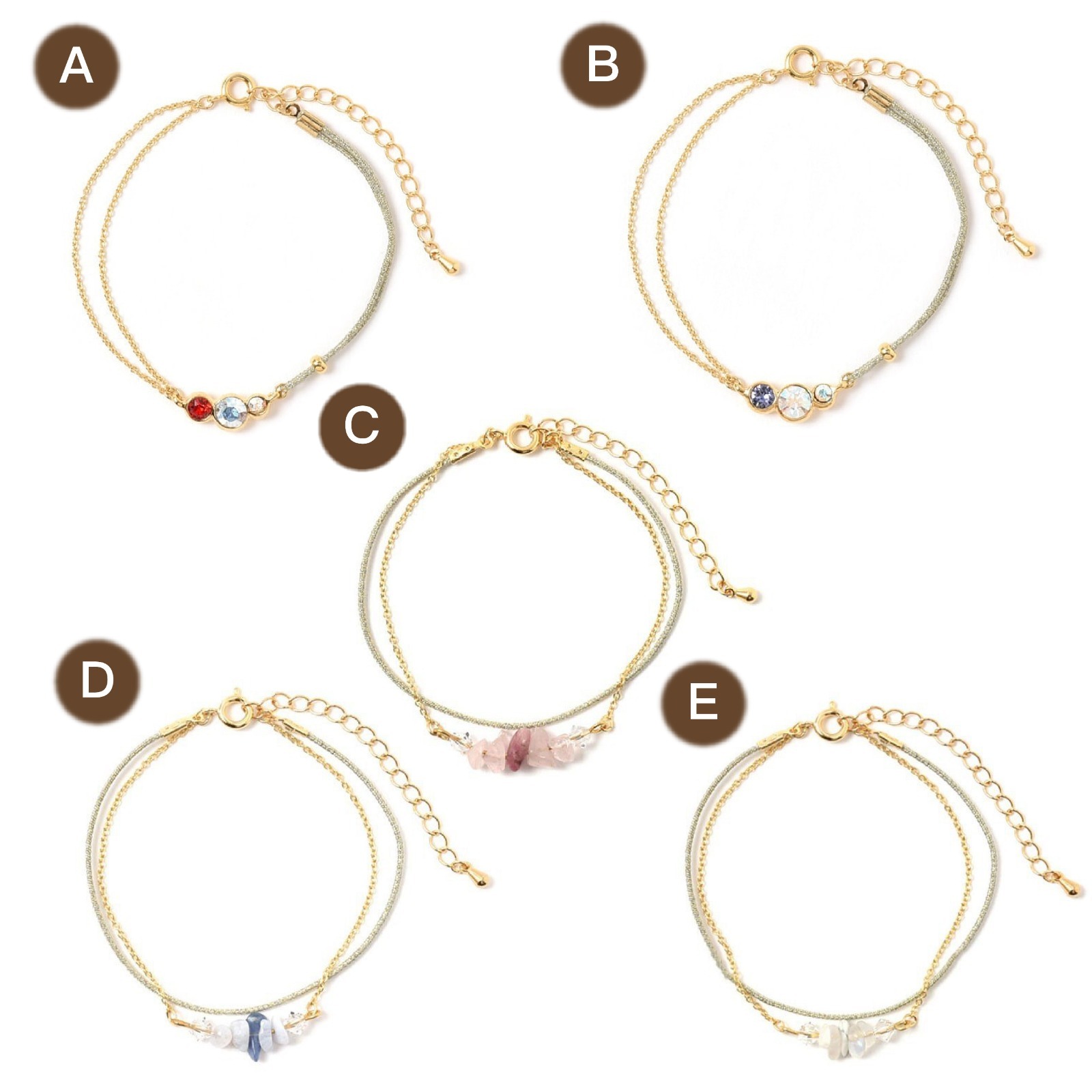 日本Swarovski × ELEBLO防靜電手鍊系列(款式隨機)