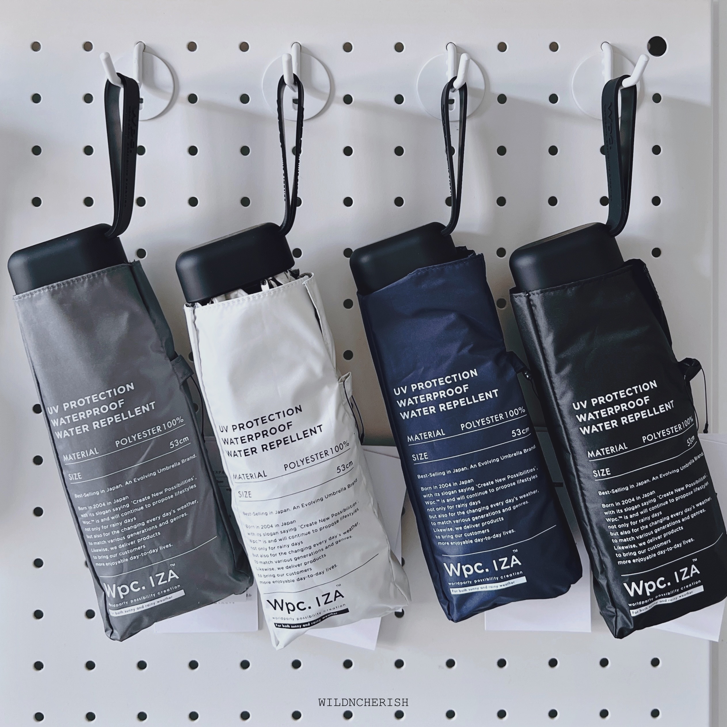 現貨 | WPC IZA Compact Umbrella 手掌尺寸 五段 晴雨兼用