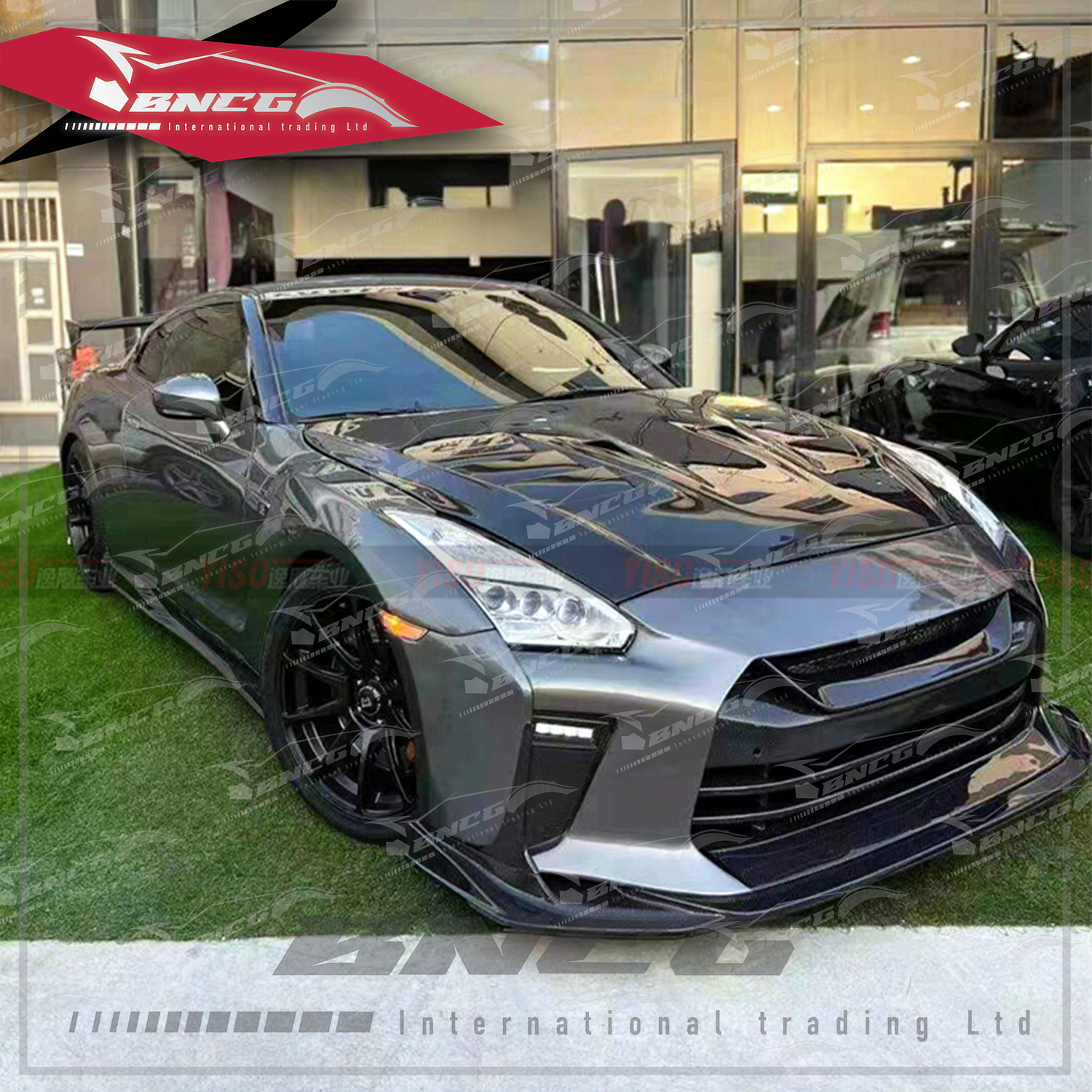 日產 Nissan 東瀛戰神 GTR R35 碳纖維 外觀件 空力套件 Top Secret款 引擎蓋