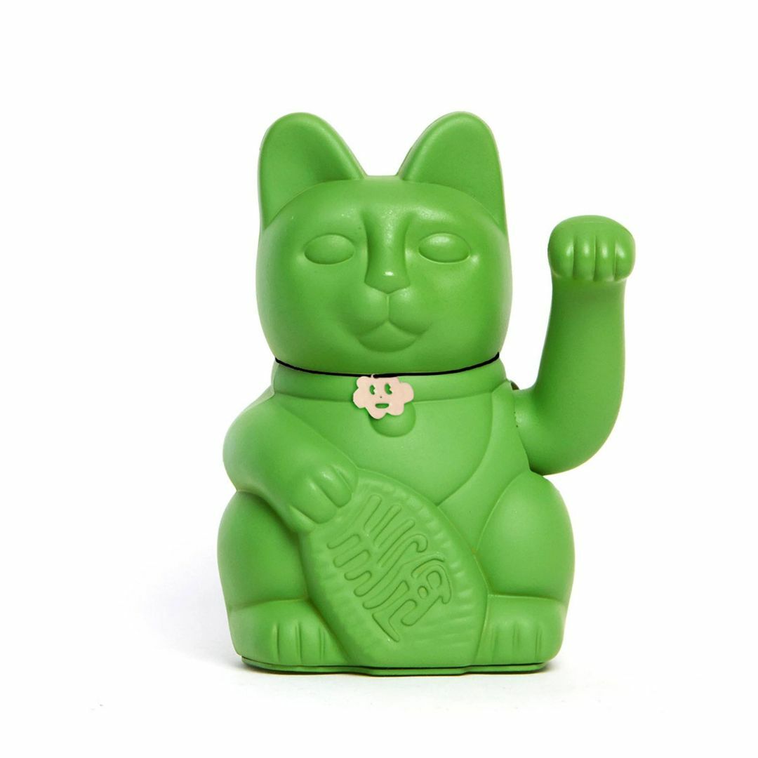 現 貨 |  西班牙直送🇪🇸 Diminuto Cielo LUCKY CAT - 浩克綠 HULK GREEN 為親友帶來好運