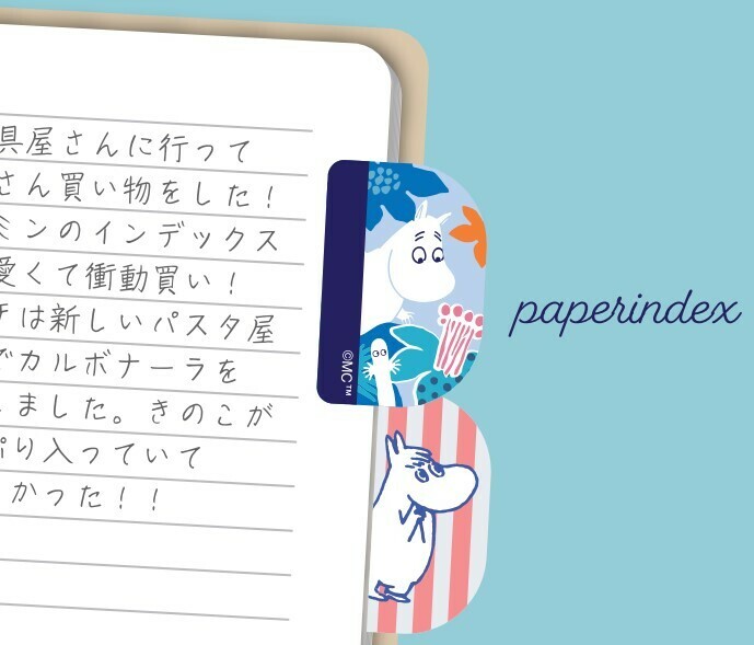 MOOMIN 嚕嚕咪 INDEX索引貼紙 (大)｜日本WORLD CRAFT
