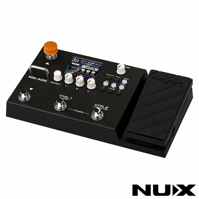 NUX MG-400 吉他 貝斯 綜合效果器 錄音介面