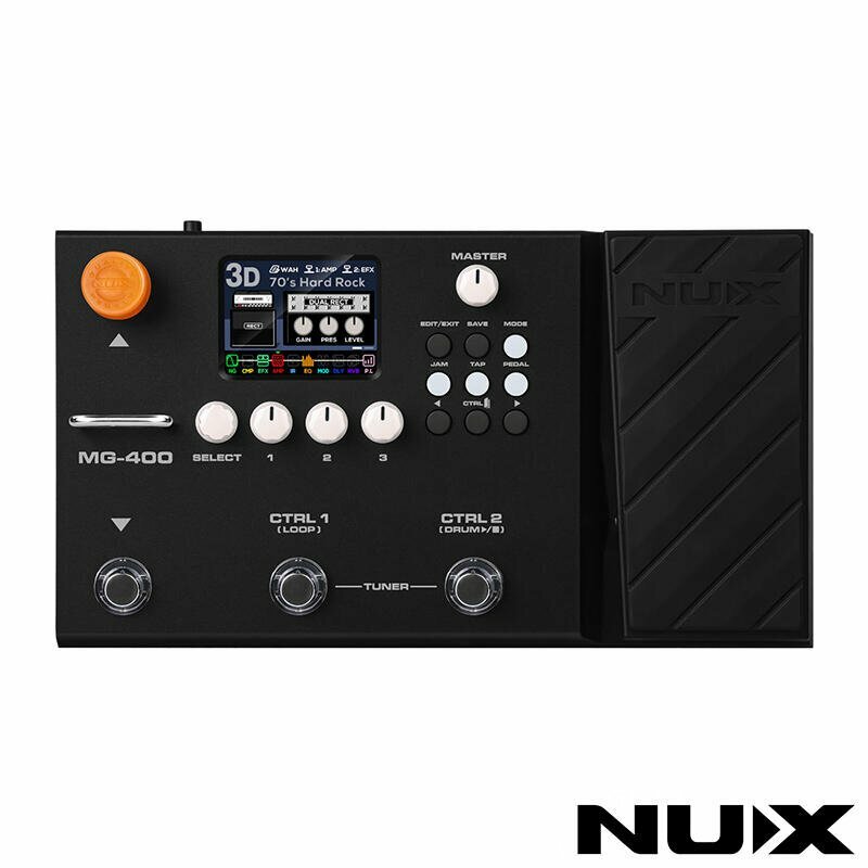 NUX MG-400 吉他 貝斯 綜合效果器 錄音介面