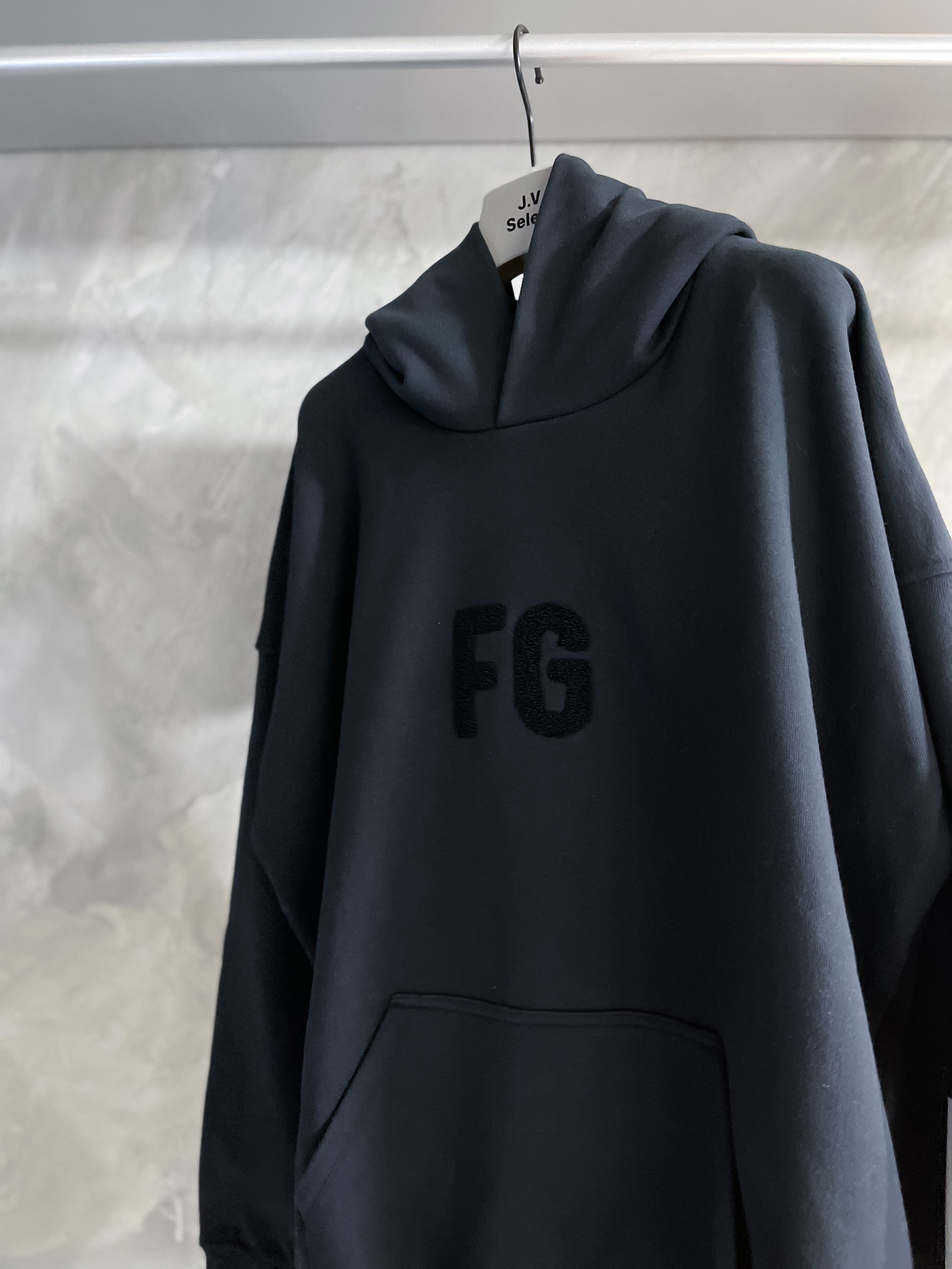 Fear of God 6th Everyday FG Hoodie - Black