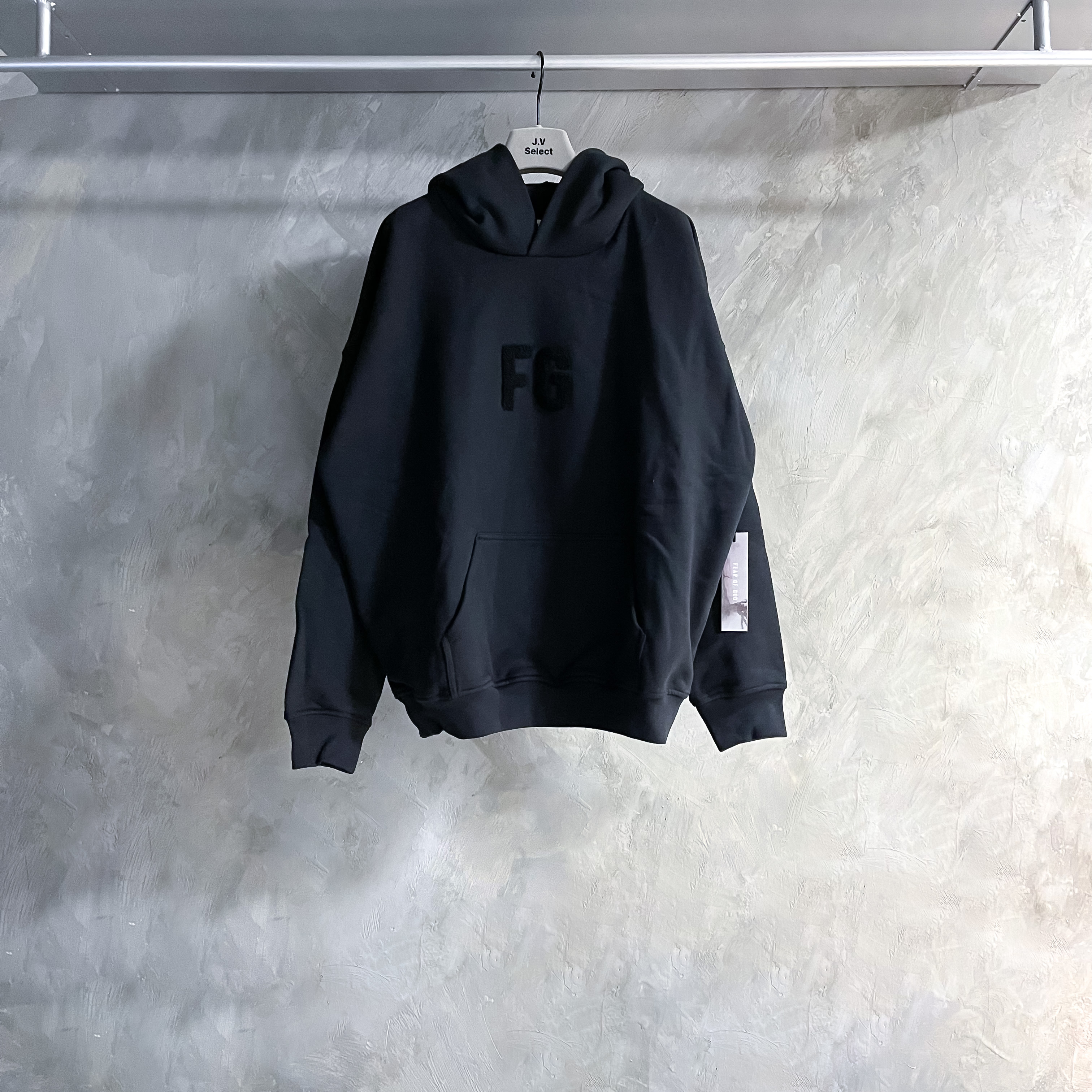 Fear of God 6th Everyday FG Hoodie - Black