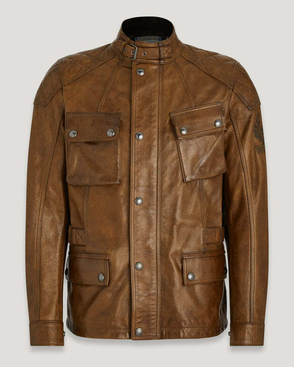 TURNER JACKET 手上蠟系列 中長版四口袋款 經典刷舊咖啡色