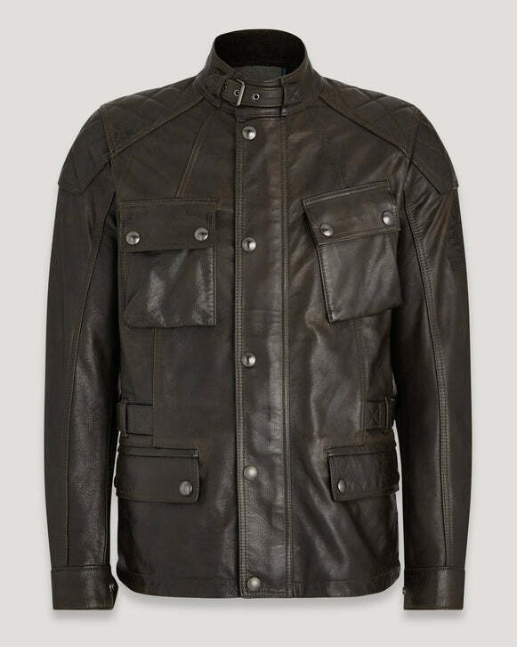 TURNER JACKET 手上蠟系列 中長版四口袋款 經典深咖啡色