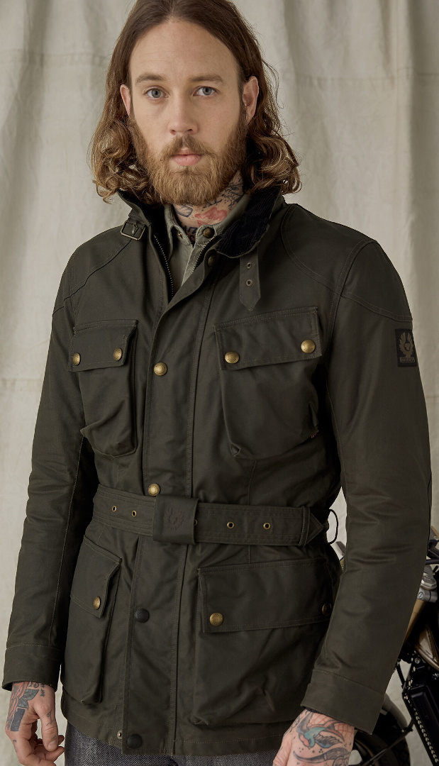 BELSTAFF TRIALMASTER PRO 經典長版 深橄欖綠色款