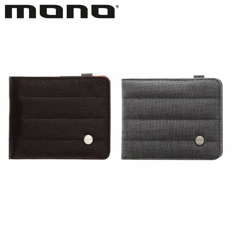 搖滾精品 MONO Die Cut Wallet 皮夾 黑/灰