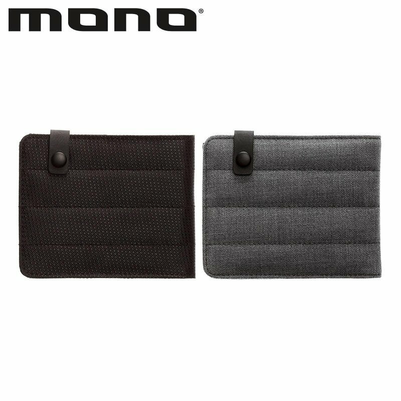 搖滾精品 MONO Die Cut Wallet 皮夾 黑/灰