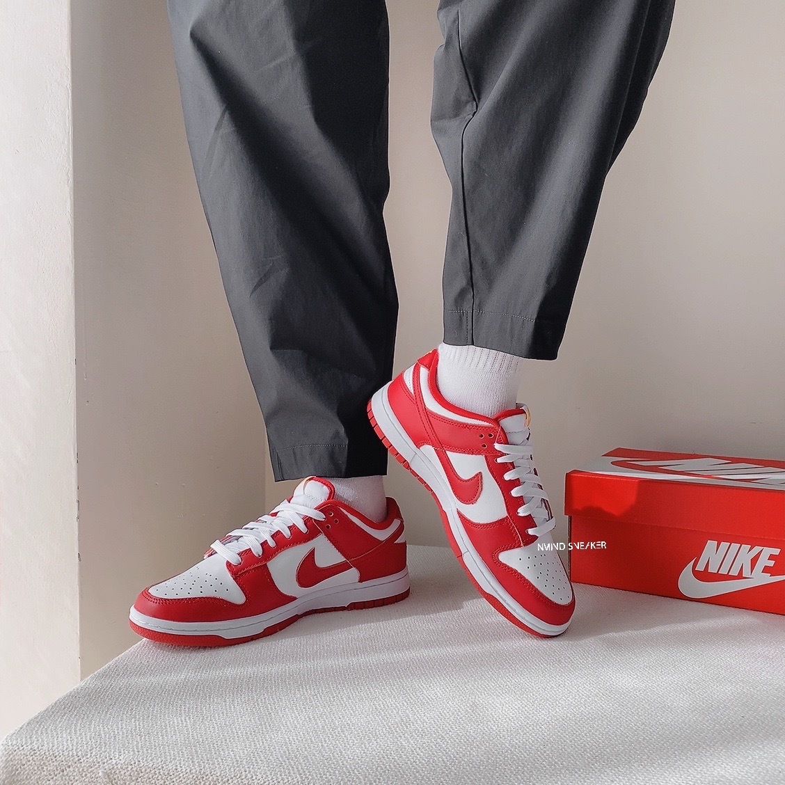 NIKE DUNK LOW GYM RED 白紅金字(DD1391602)