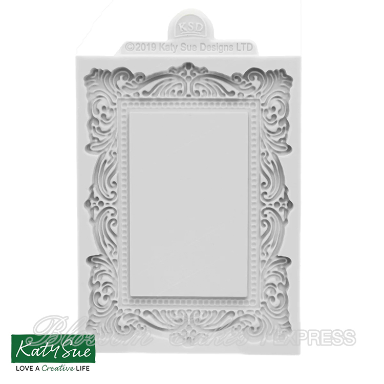 Katy Sue Large Vintage Frame Silicone Mould