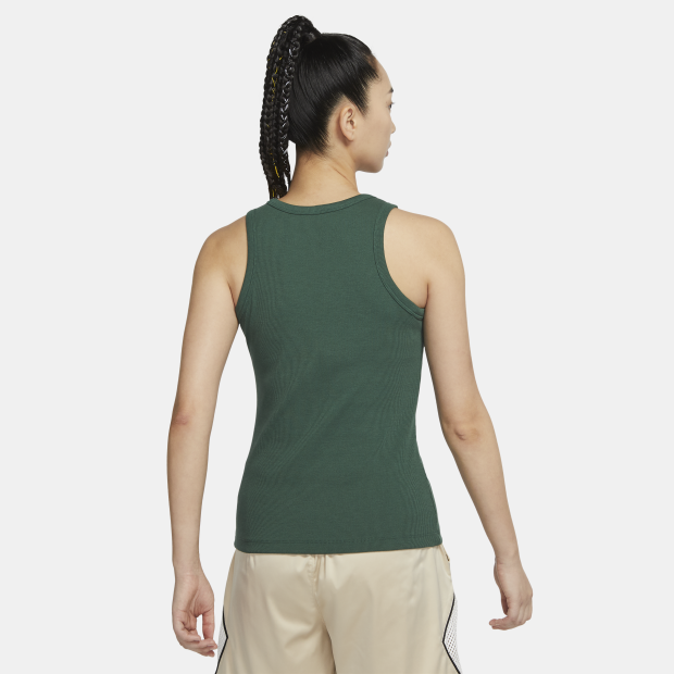 JORDAN ESSENTIALS 小Logo 女款 背心 橄欖綠 DO5049-333 [台灣現貨]