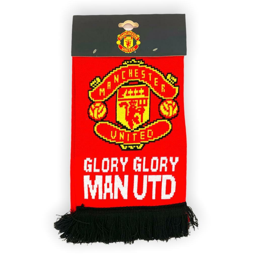 曼聯紅色GLORY GLORY頸巾
