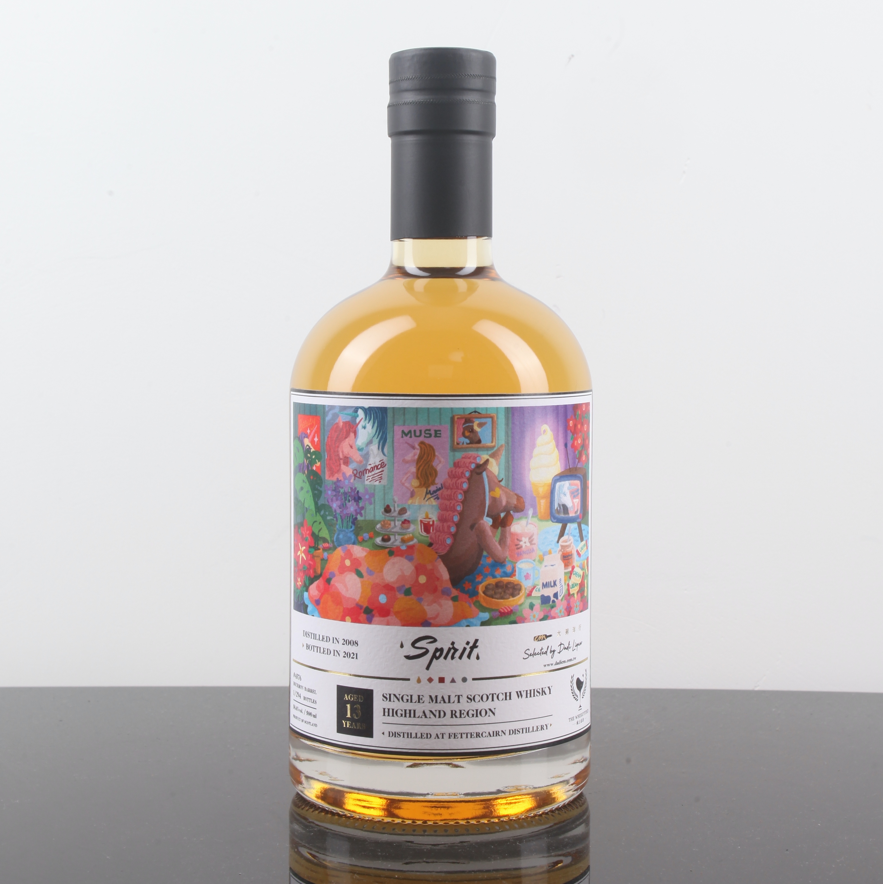 Fettercairn 2008/2021 13YO 58.4% 500ml - 大第洋行《Spirit 二彈 - 馬的夢裡什麼都有》