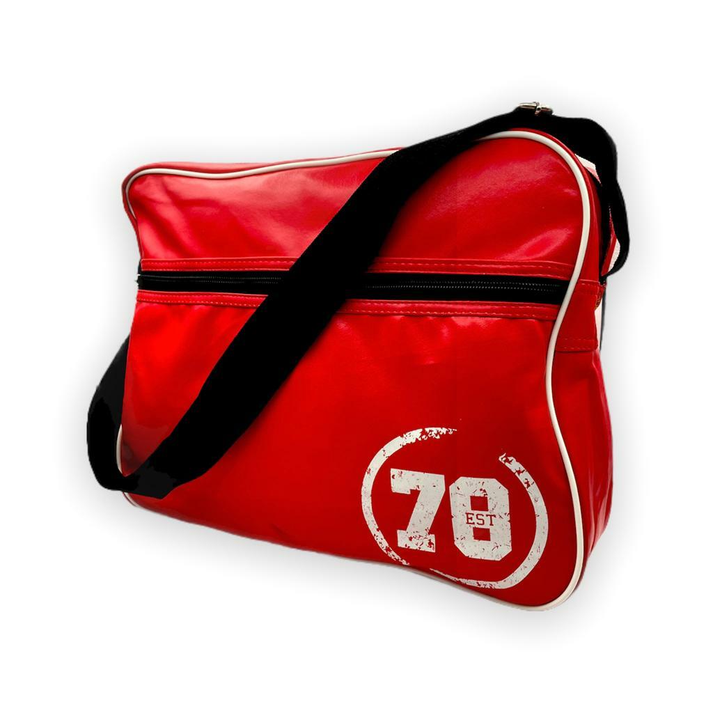 曼聯紅色1878斜孭袋