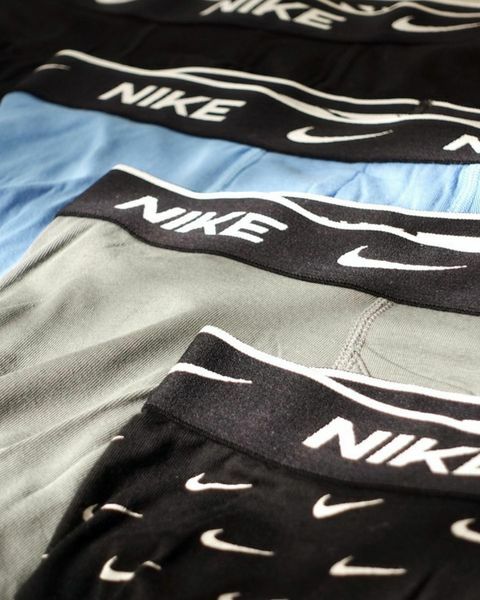 NIKE 四角內褲 平口褲 緊身內褲 三色 滾邊設計