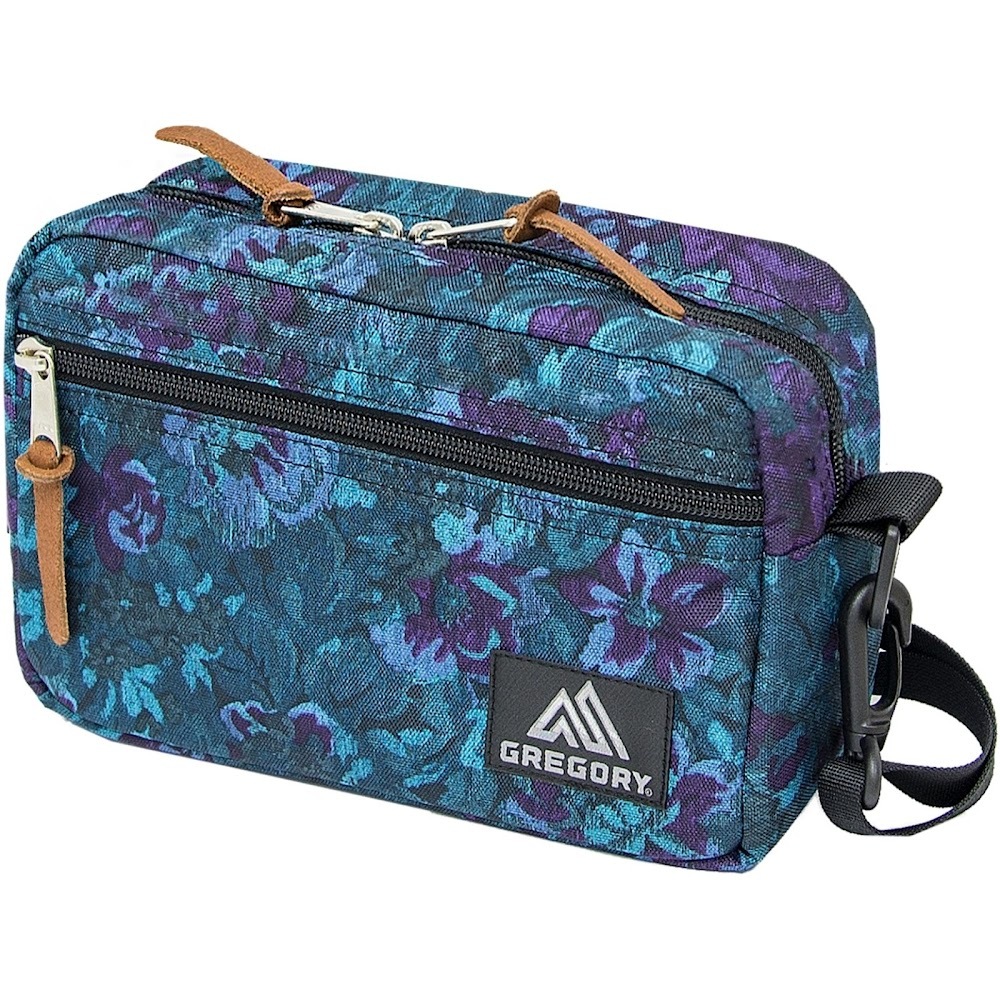 GREGORY PADDED SHOULDER POUCH M BLUE TAPESTRY