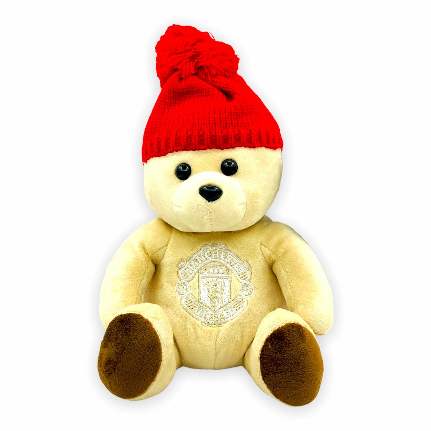 曼聯紅色冷帽熊公仔