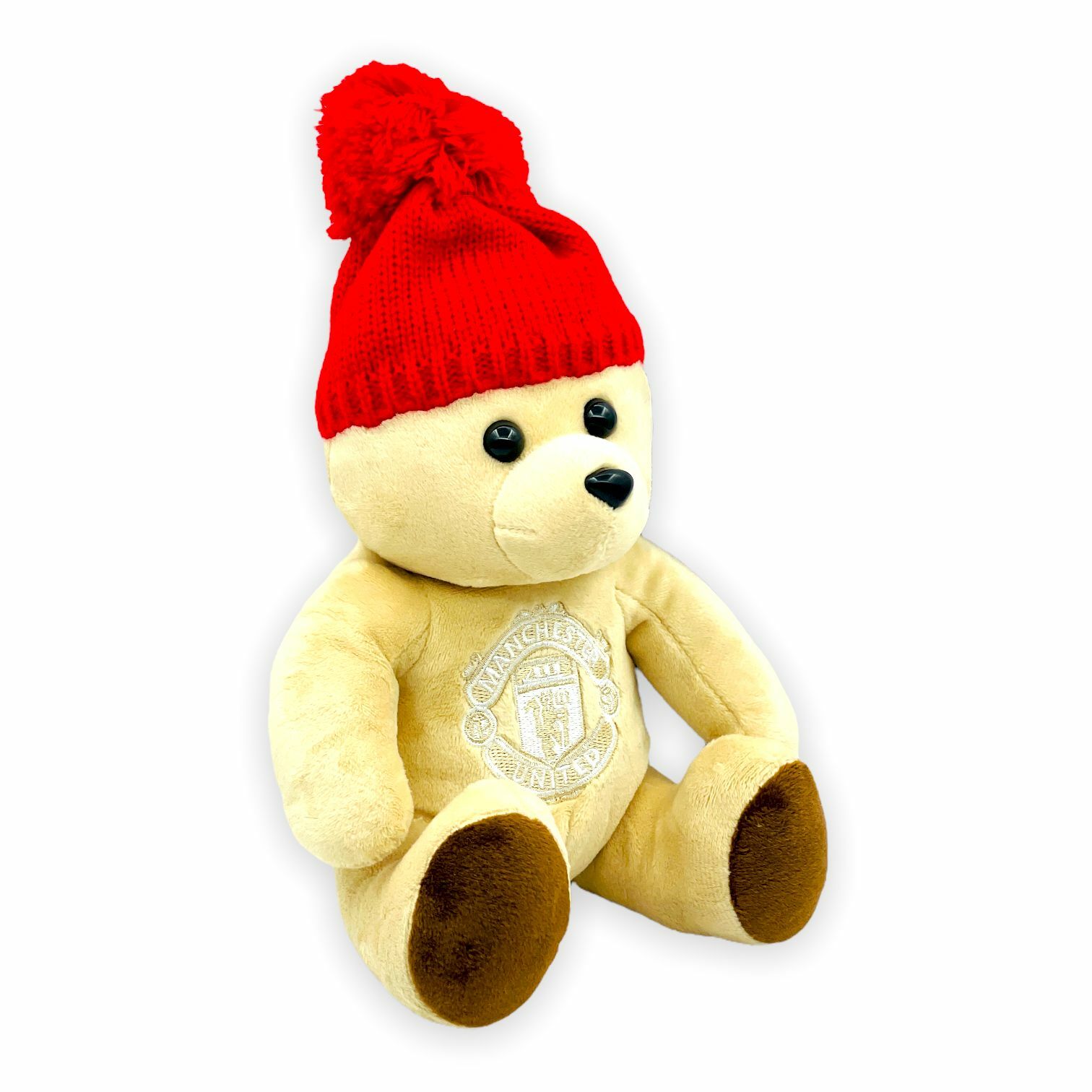 曼聯紅色冷帽熊公仔